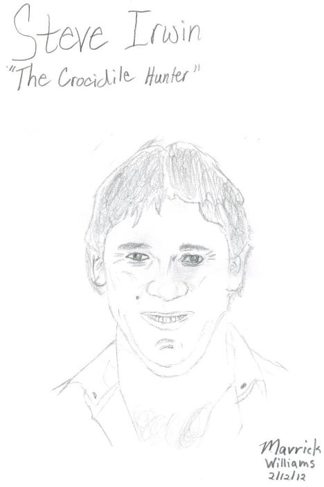 Steve Irwin (Original drawing (Mavrick))
