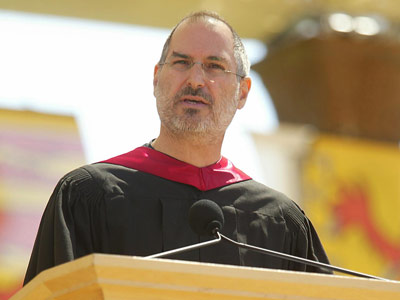 Steve Jobs: Stanford commencement speech 2005 (http://static5.businessinsider.com/image/2b7a6c79df37424ae20f8600/steve-jobs-stanford.jpg ())
