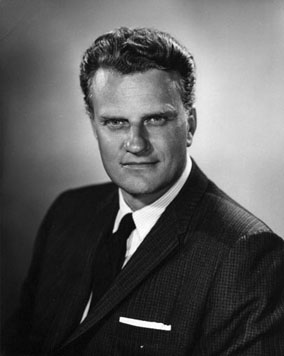 Young Billy Graham ( http://www.nndb.com/people/561/000022495/)