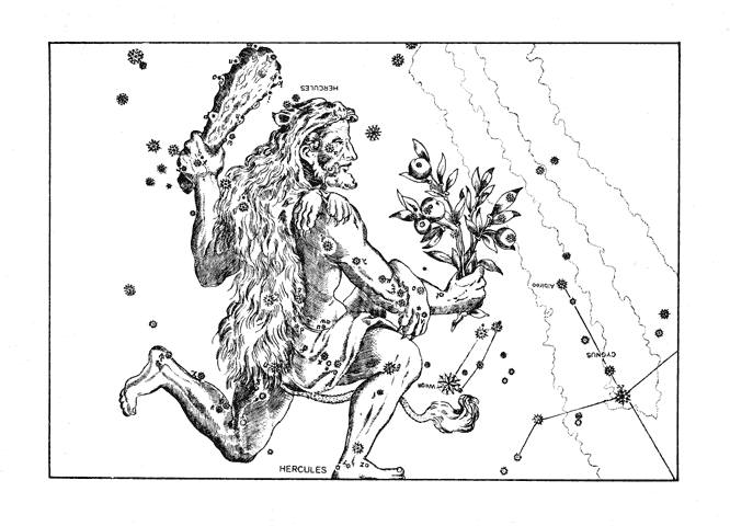 Constellation of Hercules.