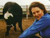 Temple Grandin at a farm (http://www.huffingtonpost.com/christal-smith/profi ())