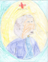 A Portrait of Clara Barton By Ayet <br> (I drew this picture.)