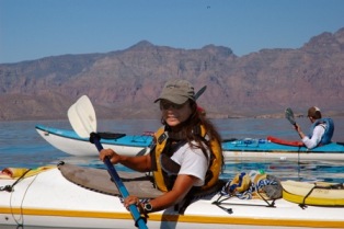 Aracely Kayaking (Photo by Dara Dawson)