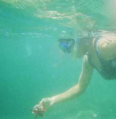 Aracely Snorkeling (Personal Photo)