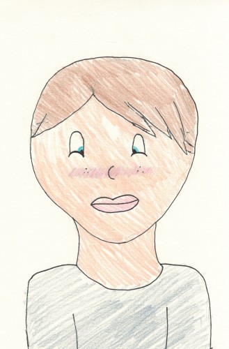 A Picture of Zach Sobiech (Drawn by Mya Stanton)