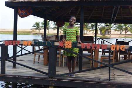 Grace Adusu at Meet Me There, Dream Big Ghana ( (Annie Merkley))