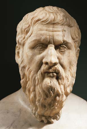 Sculpture of Plato  (Encyclopedia Britannica  (Constance C. Meinwald ))