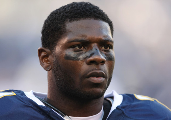 LaDainian Tomlinson 5 University High School Trojans White