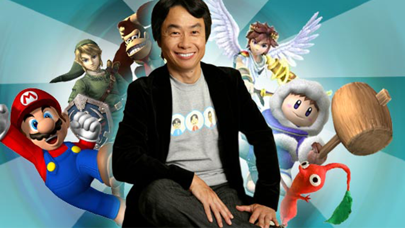 Shigeru Miyamoto Picture of Shigeru Miyamoto for ref.