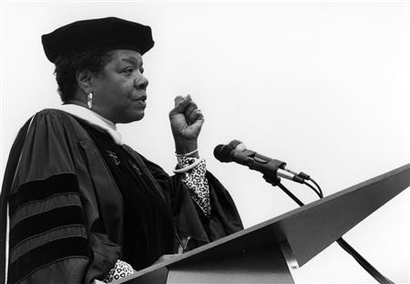 Angelou, 1990 Commencement  (NCSU Library ())