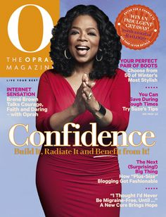 Oprah on the cover of her magazine  (https://www.pinterest.com/mimspinner/mag-cover-shoot/ ())