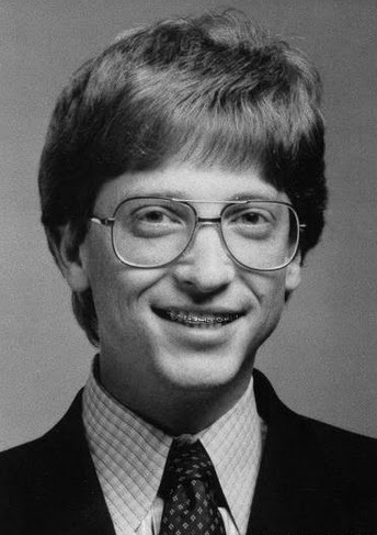 Bill Gates when he was young (https://nchsbusiness.wikispaces.com/Bill+Gates ())