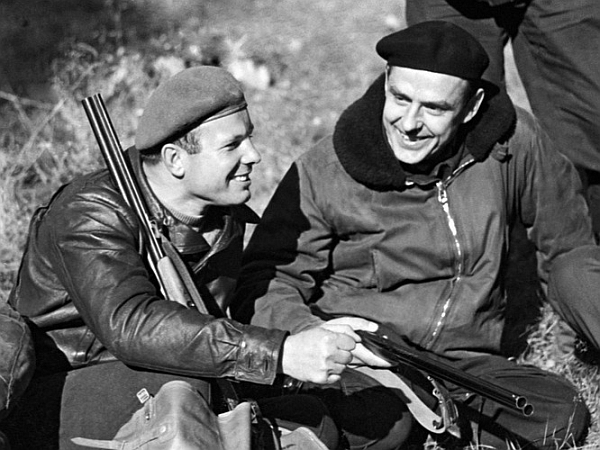 Gagarin and Komarov. (RIA Novosti (Alexander Mokletsov))