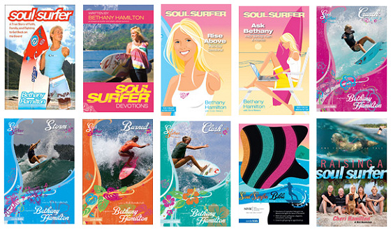 The books that have been written about Bethany. (http://www.surfertoday.com/surfing/6050-the-bethan ())