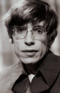 Stephen Hawking before ALS.   (Tony's Huddle)