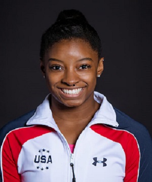 Simone Biles in uniform ( https://usagym.org/pages/athletes/athleteListDeta ())
