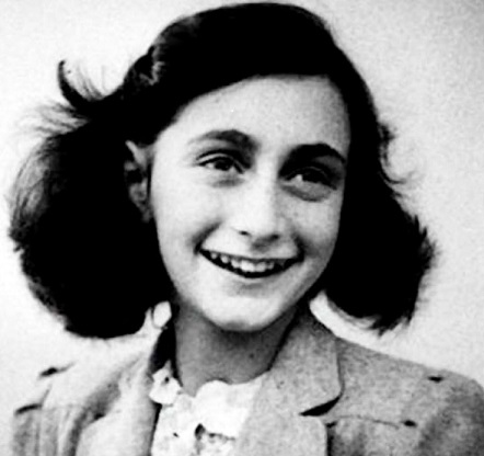 Anne Frank (https://www.pinterest.com/pin/122512052333986258/  ())