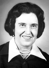 This is Rosalyn Yalow when she was older (http://www.nobelprize.org/nobel_prizes/medicine/la ())