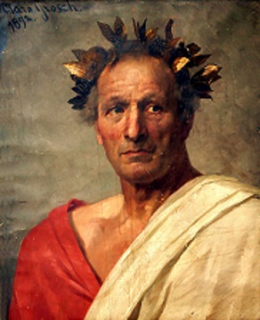 Depiction of Julius Caesar by Clara Grosch (literature.wikia.com (Clara Grosch))