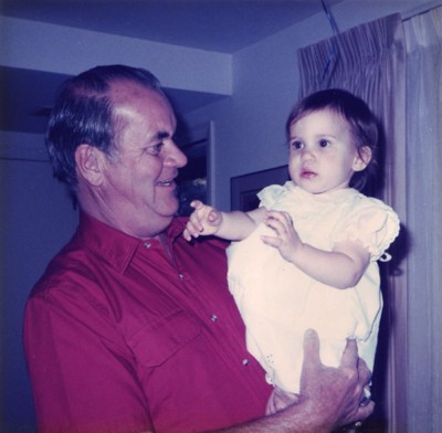 My dad with my daughter, Marie. (family photo)