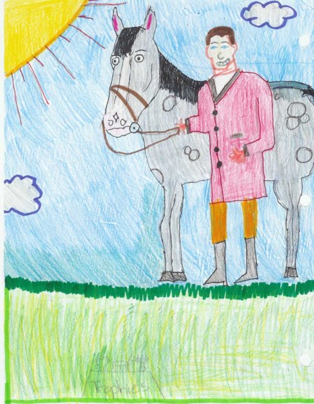 Ian Millar and Big Ben (I drew it)