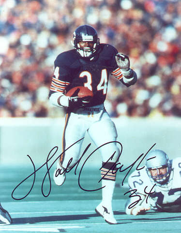 Mike Singletary Autographed Chicago Bears Goal Line Art Card Black HOF  13237 – Denver Autographs