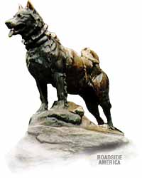 This is Balto's statue in Centeral Park:.)