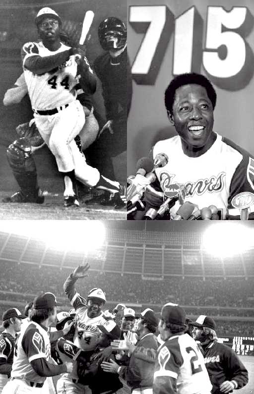 Hank Aaron by National Baseball Hall Of Fame Library