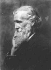 Portrait of aging John Muir