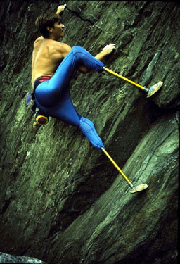 Hugh Herr climbing (newscientist.com) 
