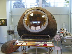 Yuri Gargarin space capsule  