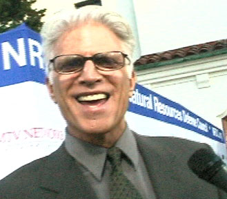 Ted Danson was asked by Slater: <Br>"Who is your environmental hero?" <br>Ted Danson: "Right now my hero is <b>Bobby Kennedy, Jr..."</b>
