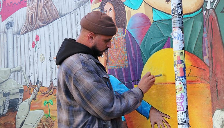 Painting Resistance poster