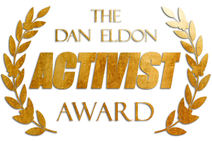 Dan Eldon Activist Award laurel