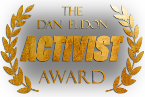 Dan Eldon Activist Award laurel
