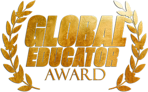 Global Educator Award laurel