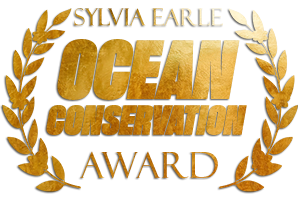 Sylvia Earle Ocean Conservation Award laurel